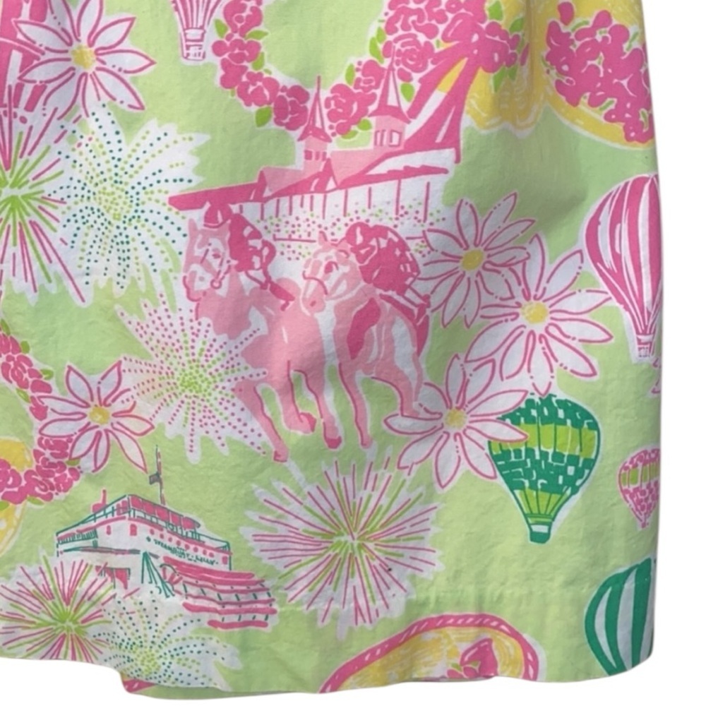 Lilly Pulitzer Derby Days Halter Dress Size 7 White Label - Picture 4 of 7